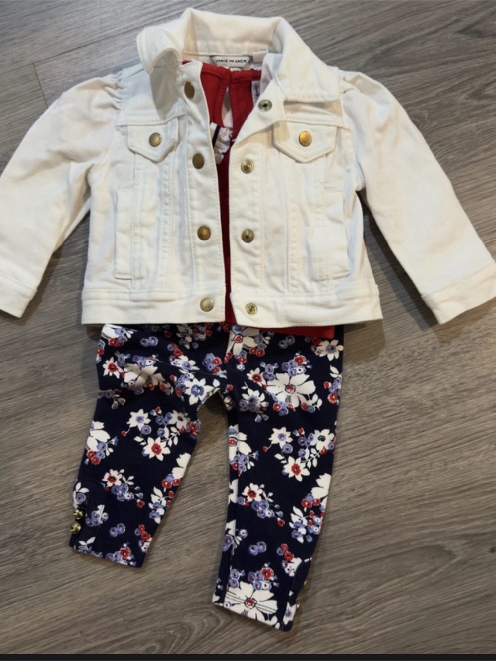 Janie and Jack 8 Piece Bundle 6 Outfits All Size 6-12 Month Retails over $350 - Picture 6 of 16